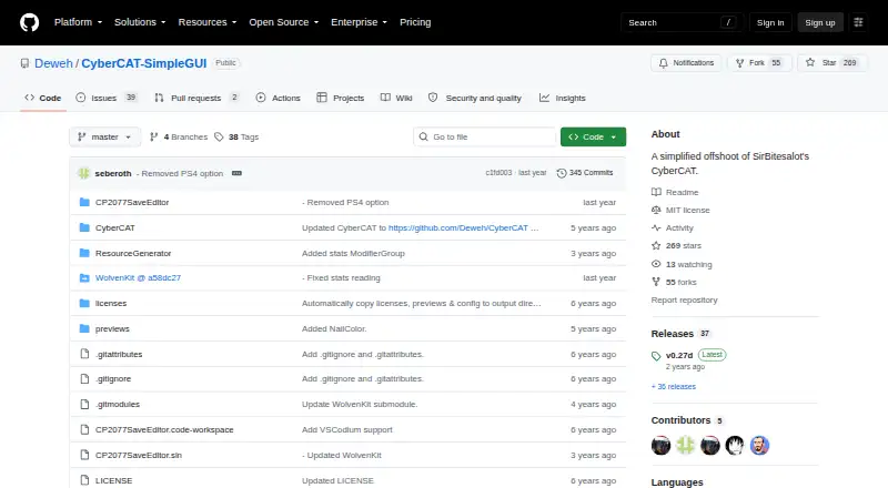 CyberCAT-SimpleGUI's website
