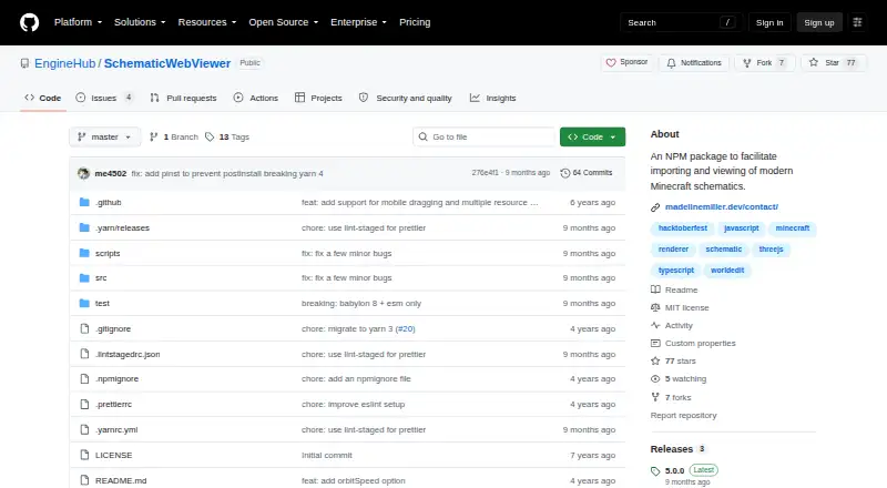 The SchematicWebViewer homepage