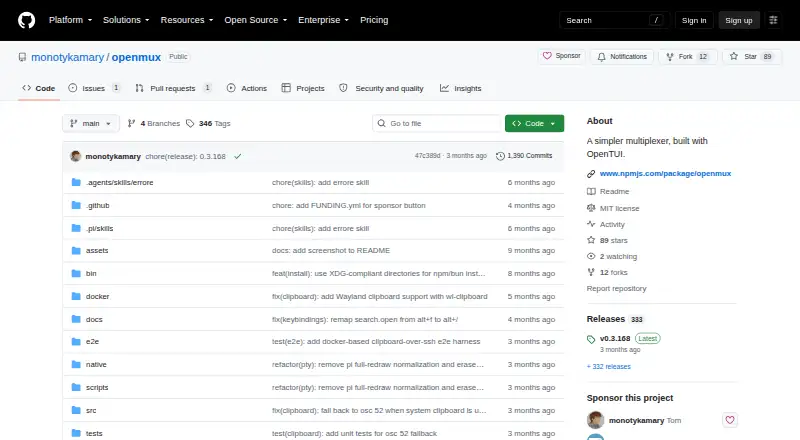 openmux's website