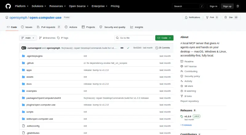open-computer-use's website