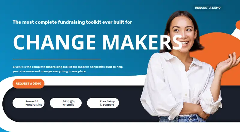 GiveKit's website
