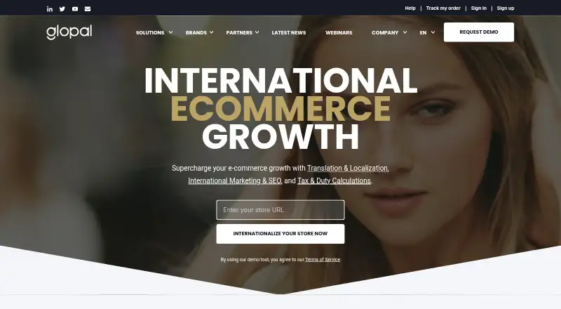 Glopal's website