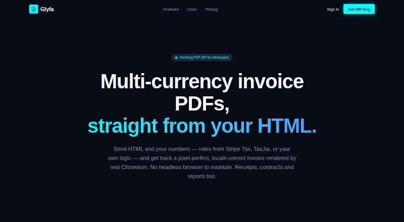 Glyfa's website