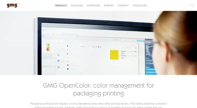 GMG OpenColor's website