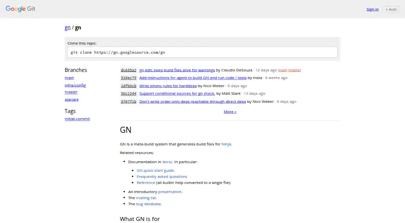 GN's website