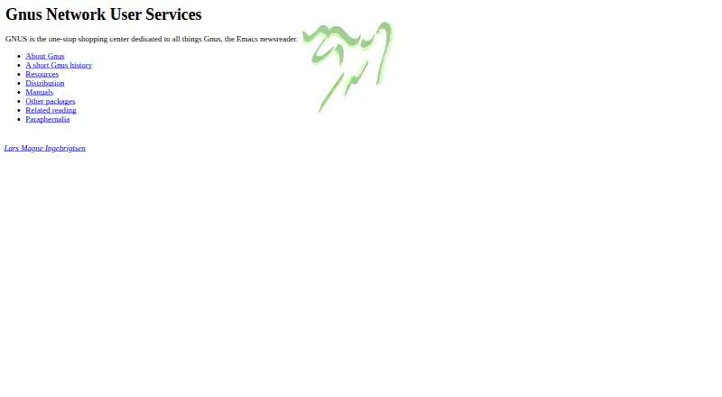 Gnus's website