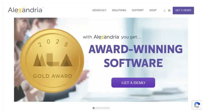 Alexandria's website