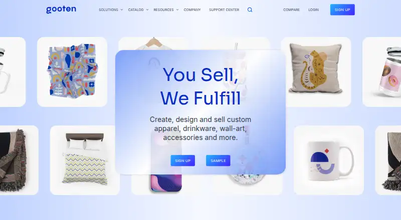Gooten's website