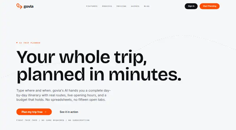 Govia's website