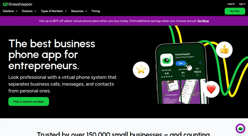 Grasshopper's website