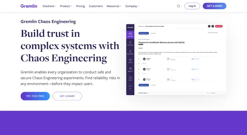 Gremlin's website