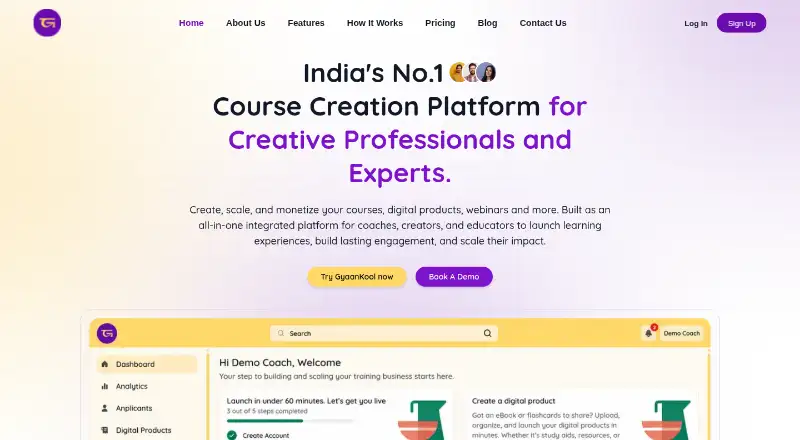 Gyaankool's website