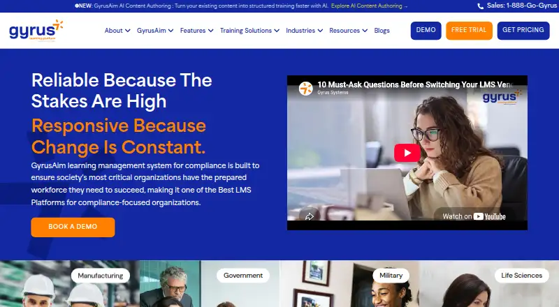 The GyrusAim homepage