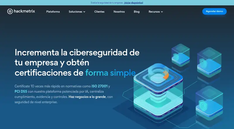 The Hackmetrix homepage