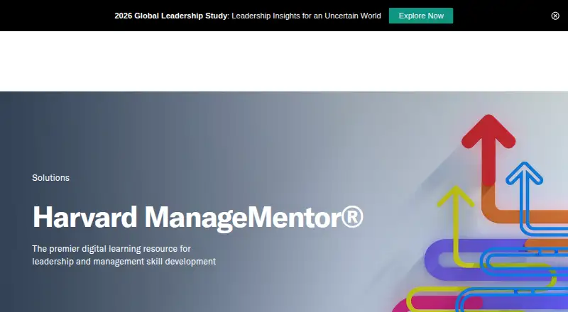 The Harvard ManageMentor homepage