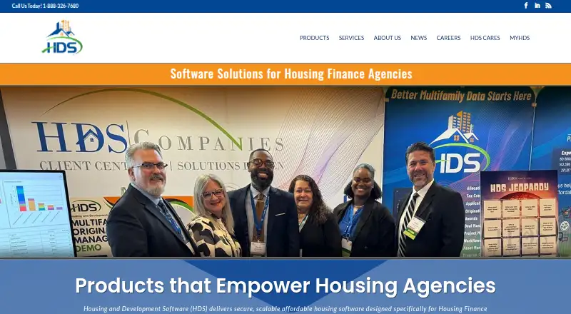 HDS NextGen's website