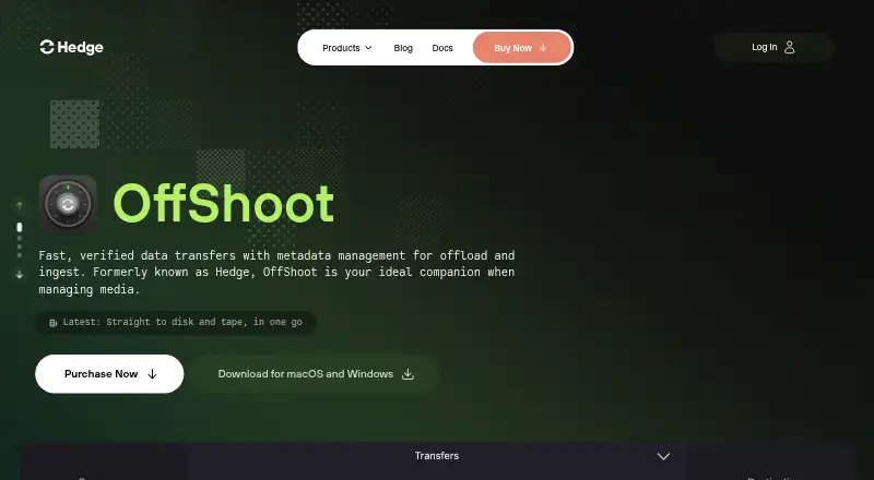 OffShoot's website