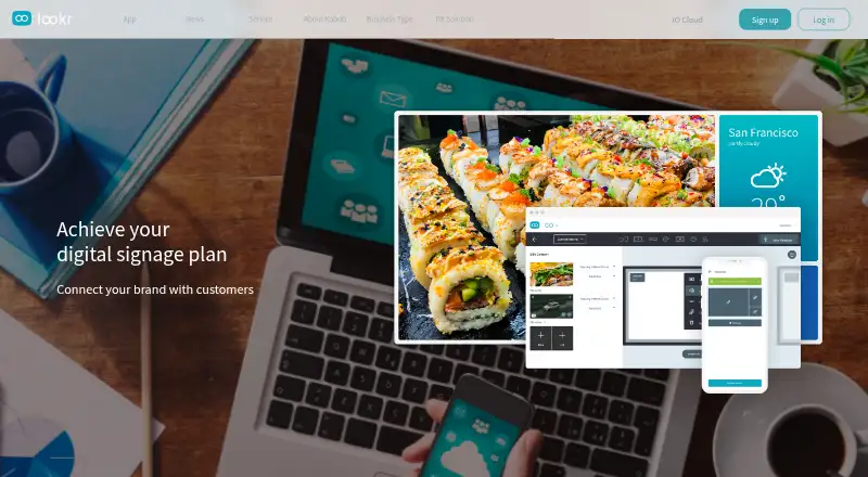 Lookr's website