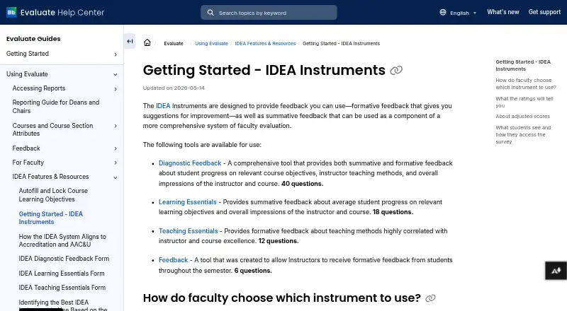 IDEA Instruments's website
