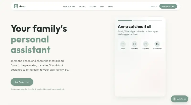 Anna's website