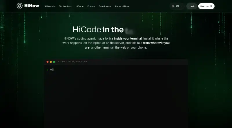 HiCode's website