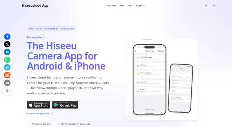 HiseeuCloud's website