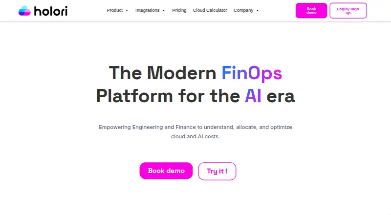 Holori's website