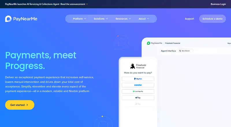 PayNearMe's website
