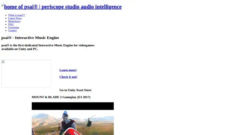 psai's website