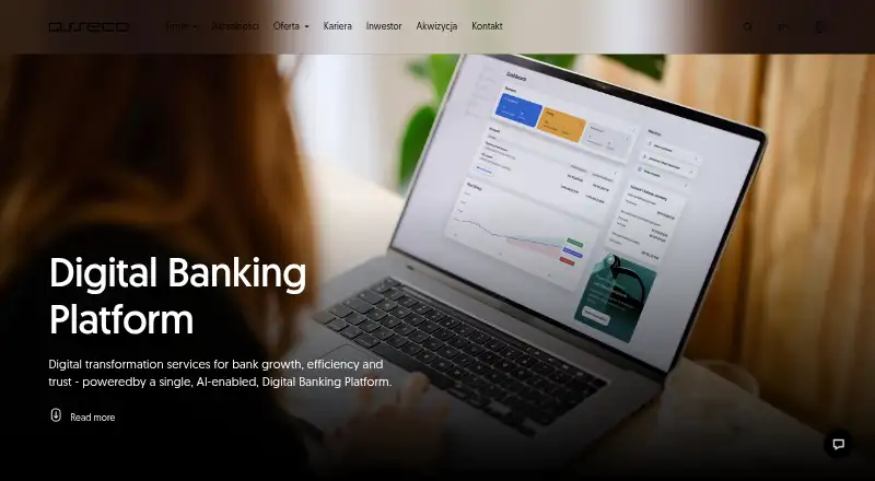 Asseco Digital Banking's website