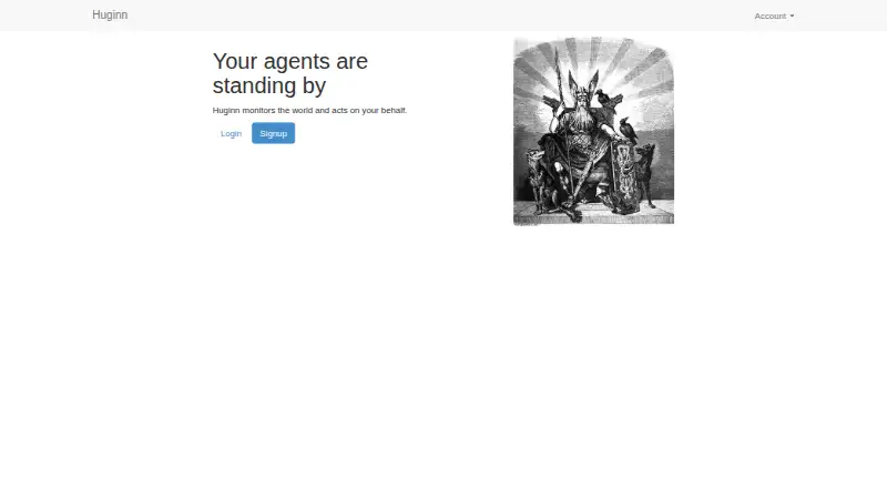 Huginn's website