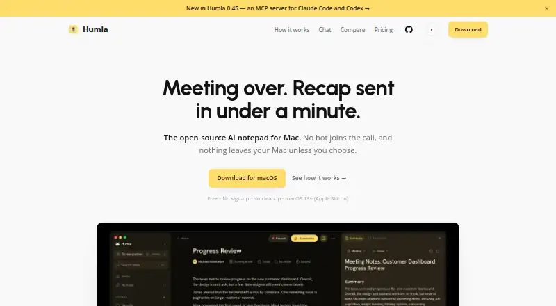 The Humla homepage