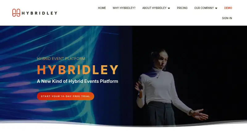 The Hybridley homepage