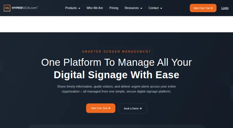 Hypersign's website
