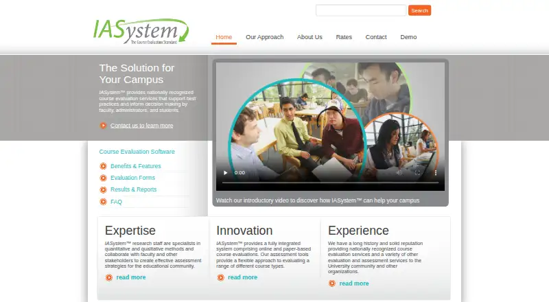 IASystem's website
