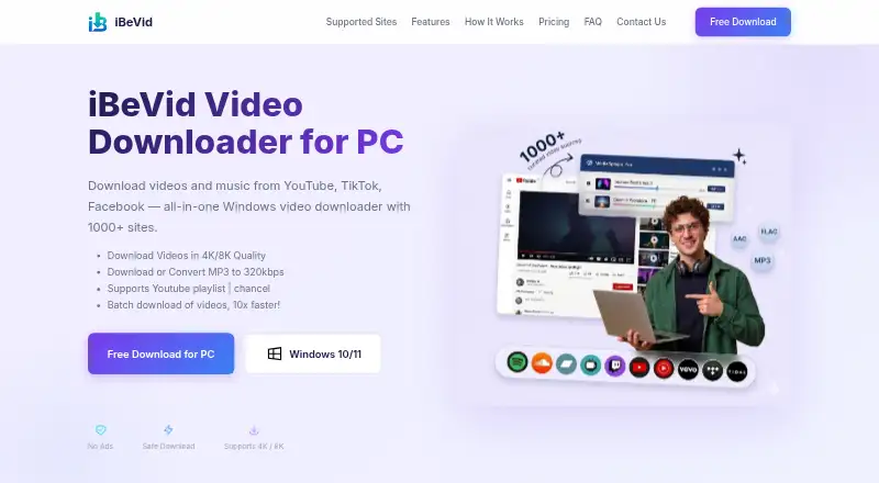 iBeVid's website
