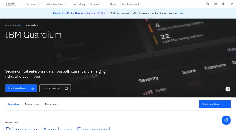IBM Guardium's website