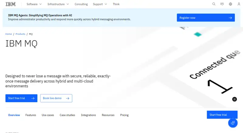 IBM MQ's website