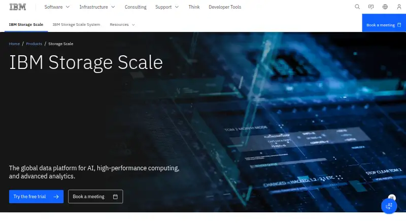 IBM Storage Scale's website