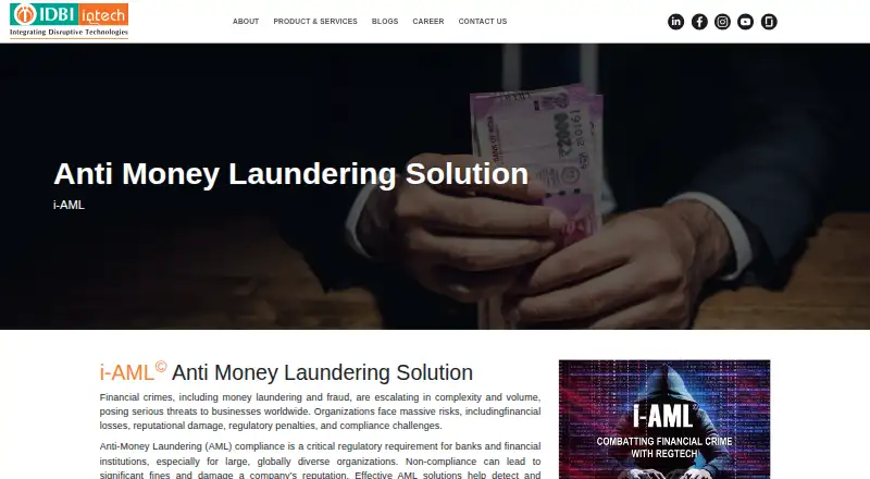 i-AML's website