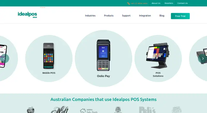 Idealpos's website
