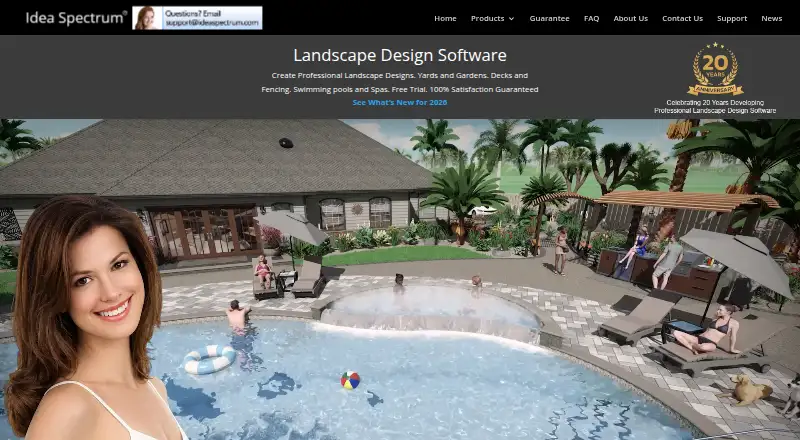 Realtime Landscaping Plus's website