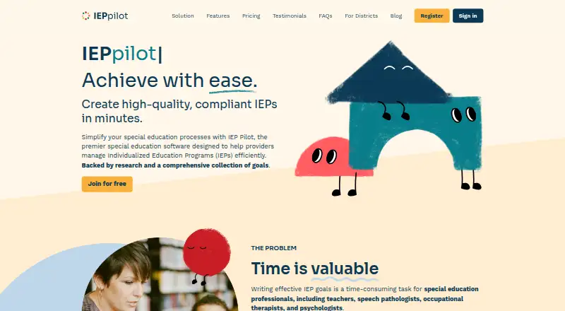IEP Pilot's website