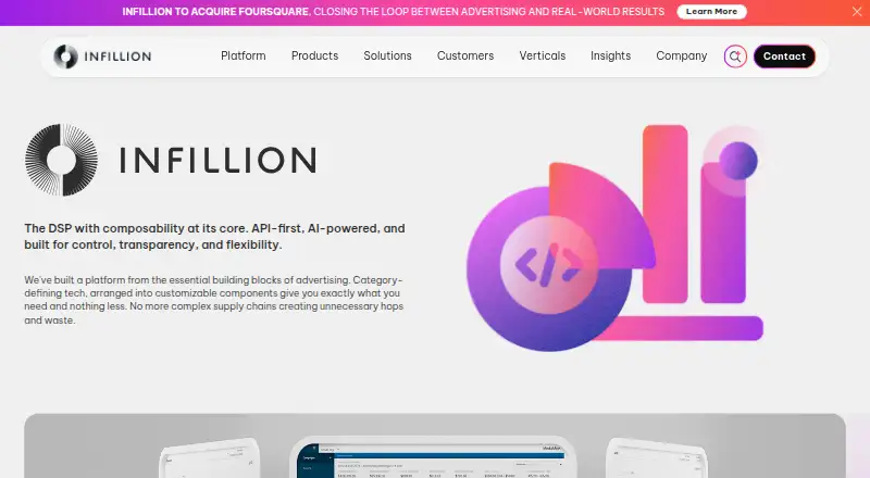 Infillion DSP's website