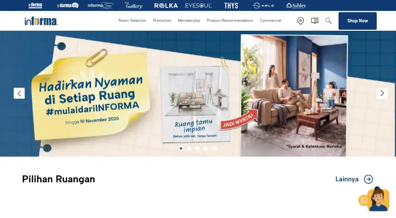 INFORMA's website