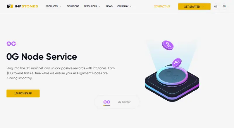 InfStones's website