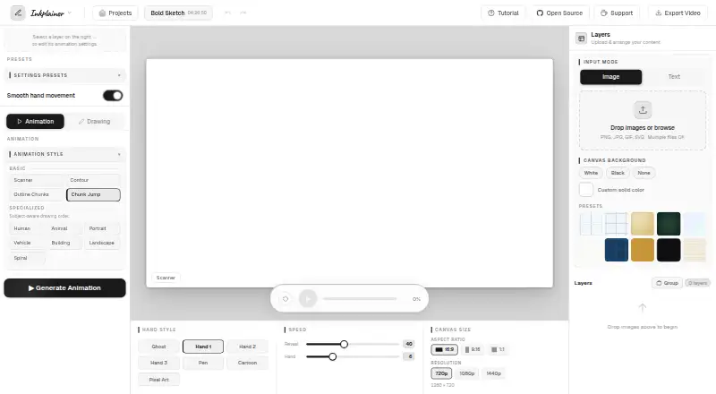 Inkplainer's website