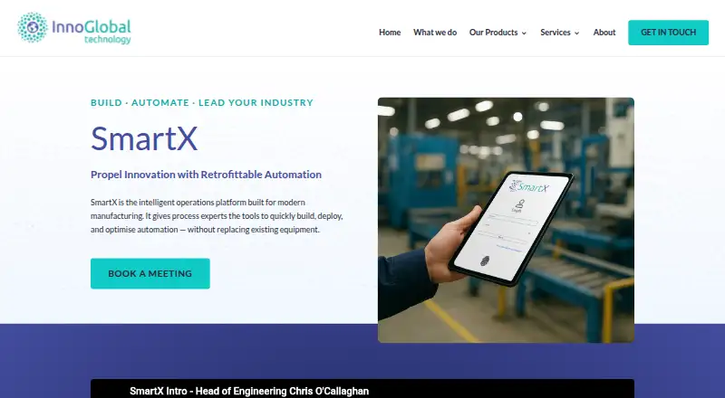 SmartX's website