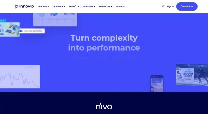Innovid's website