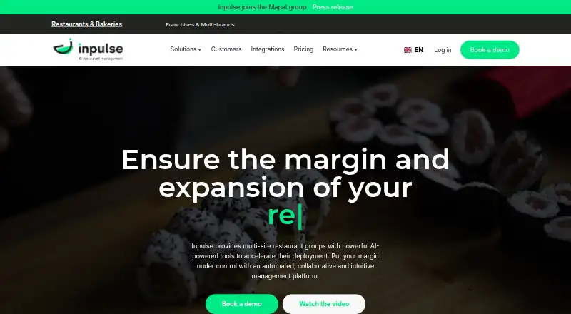 Inpulse's website